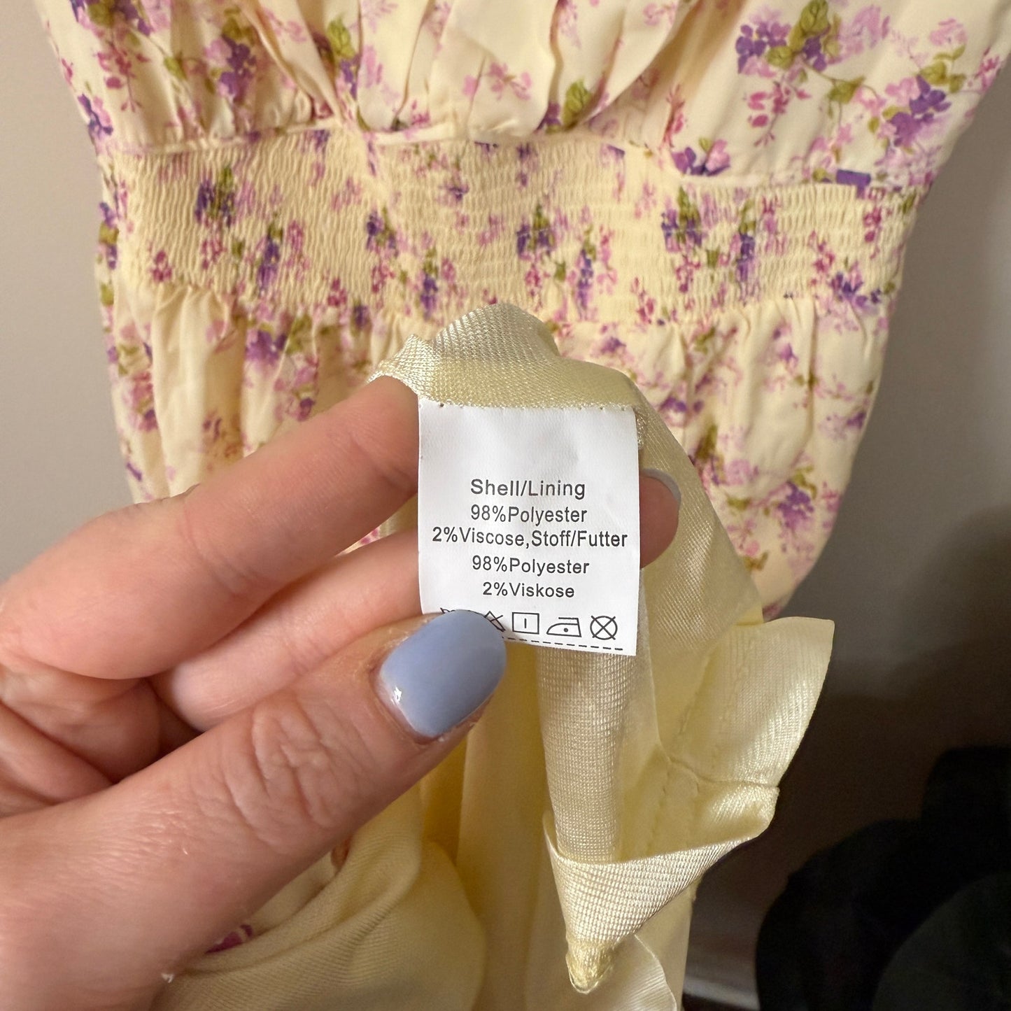 Grace Karin NWT Cream And Pink Midi Dress 2XL