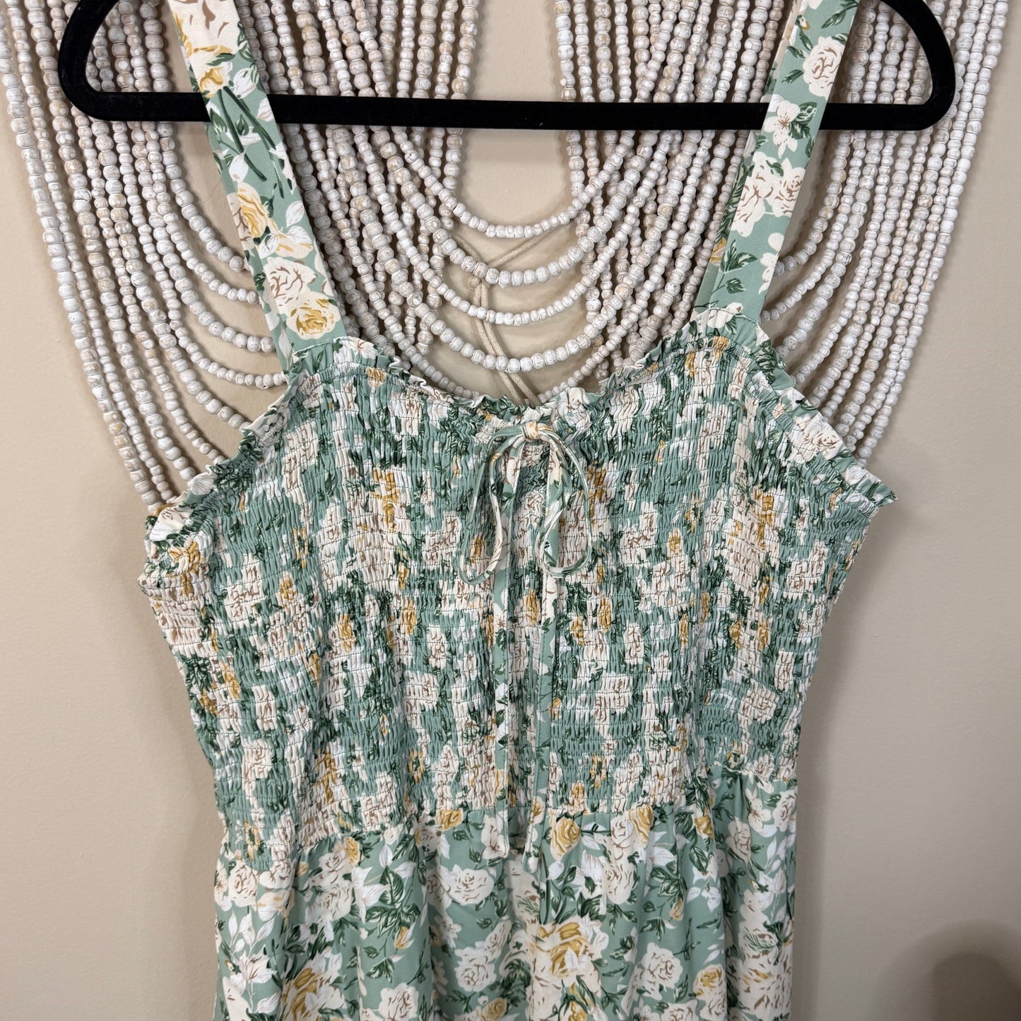 Grace Karin NWT Blue Floral Midi Dress XL