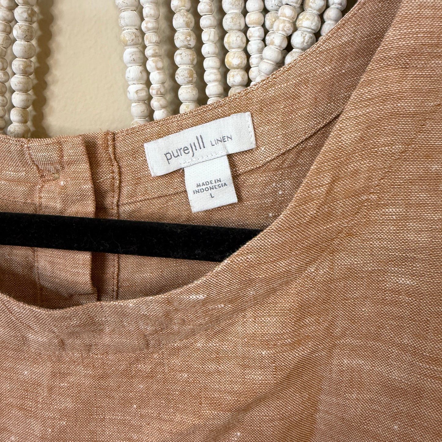 J. Jill Linen Oversized Maxi Dress M