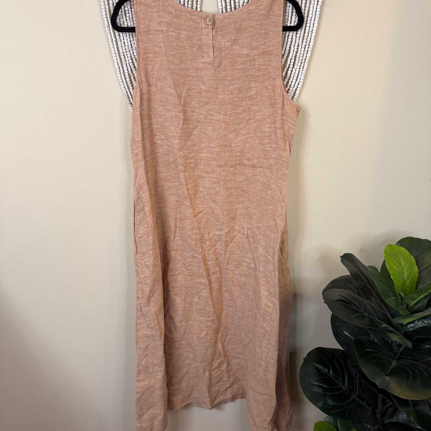 J. Jill Linen Oversized Maxi Dress M
