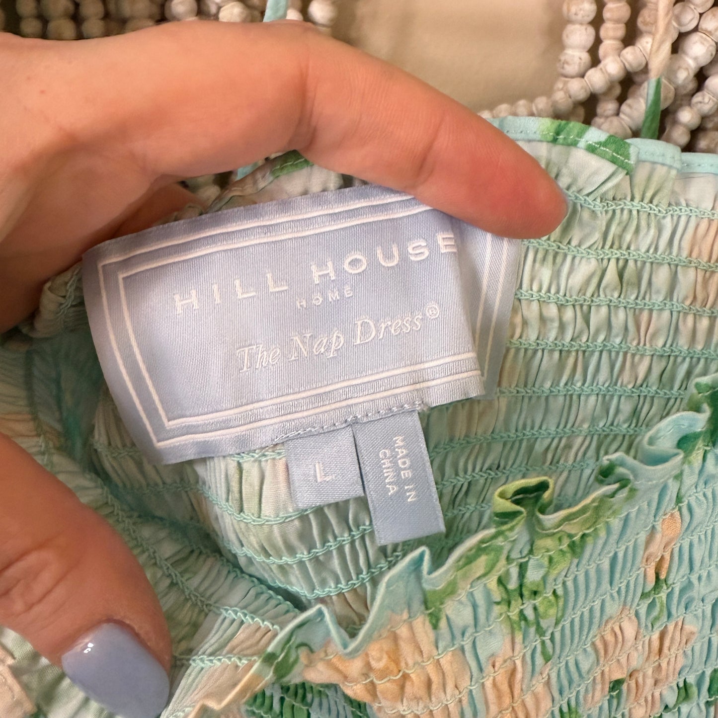 Hill House Home The Elizabeth Nap Dress L $128 Retail
