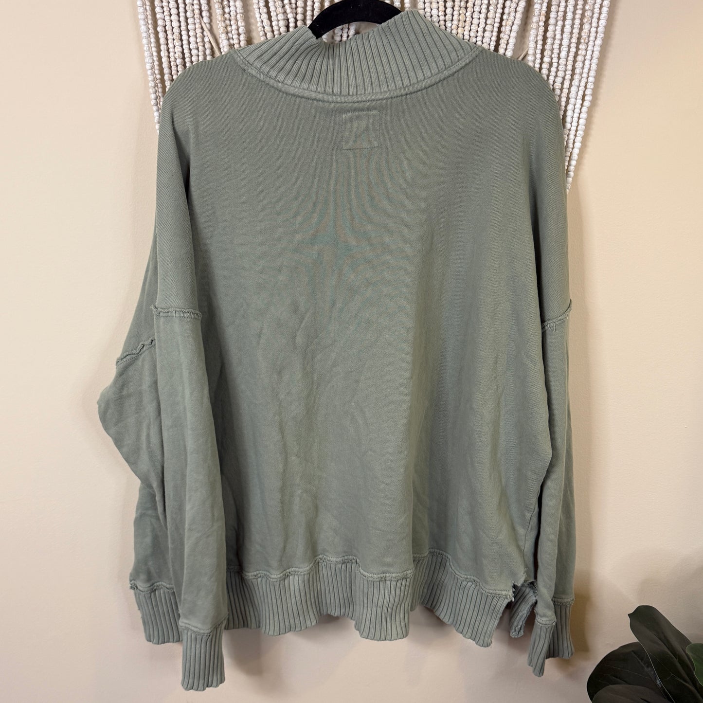 Aerie Green Sweatshirt XL