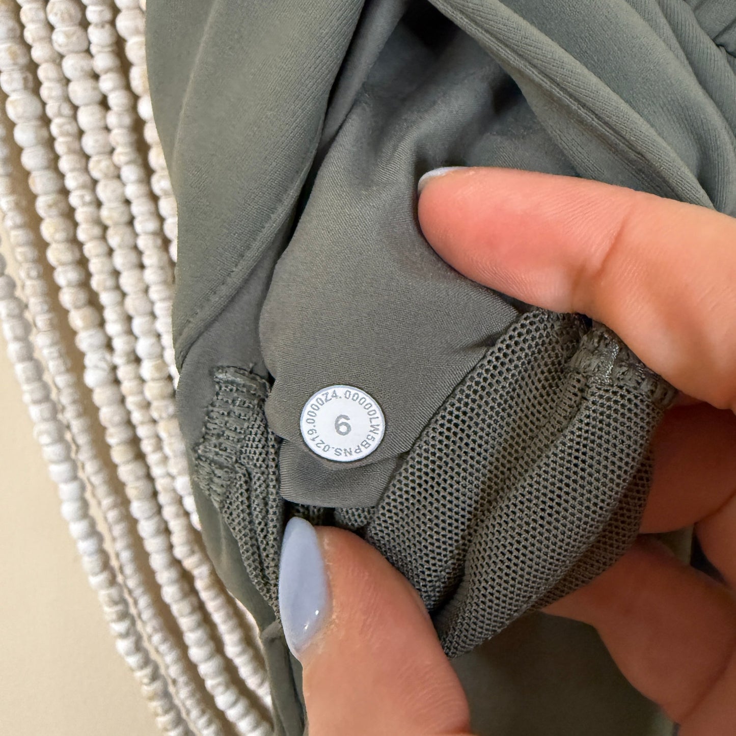 Lululemon Cropped Sage Green Jogger Pants 6