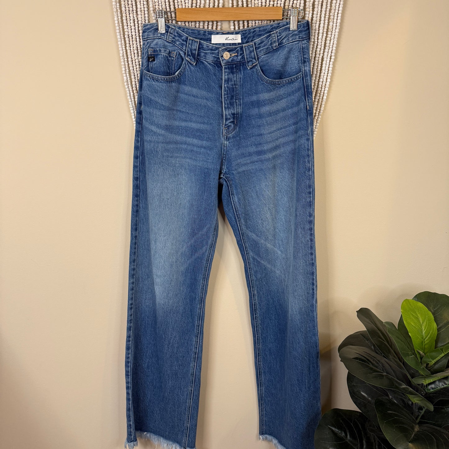 KanCan NWT High Rise Wide Leg Jeans 7/27