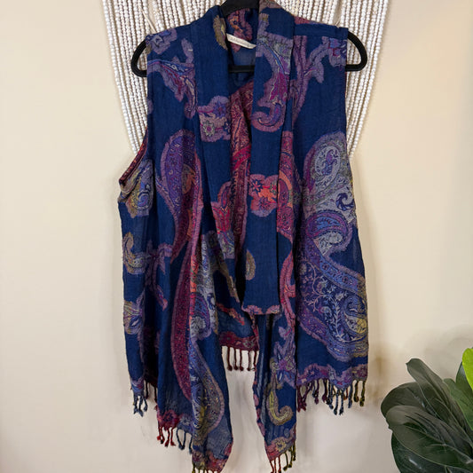 Soft Surroundings 100% Wool Vest 1X