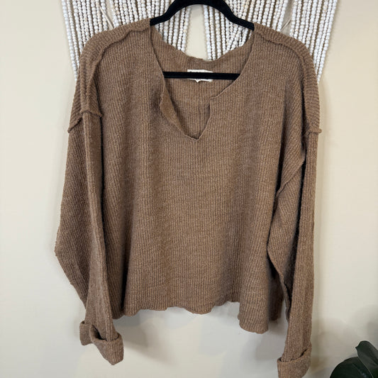 Peach Love Oversized Sweater L