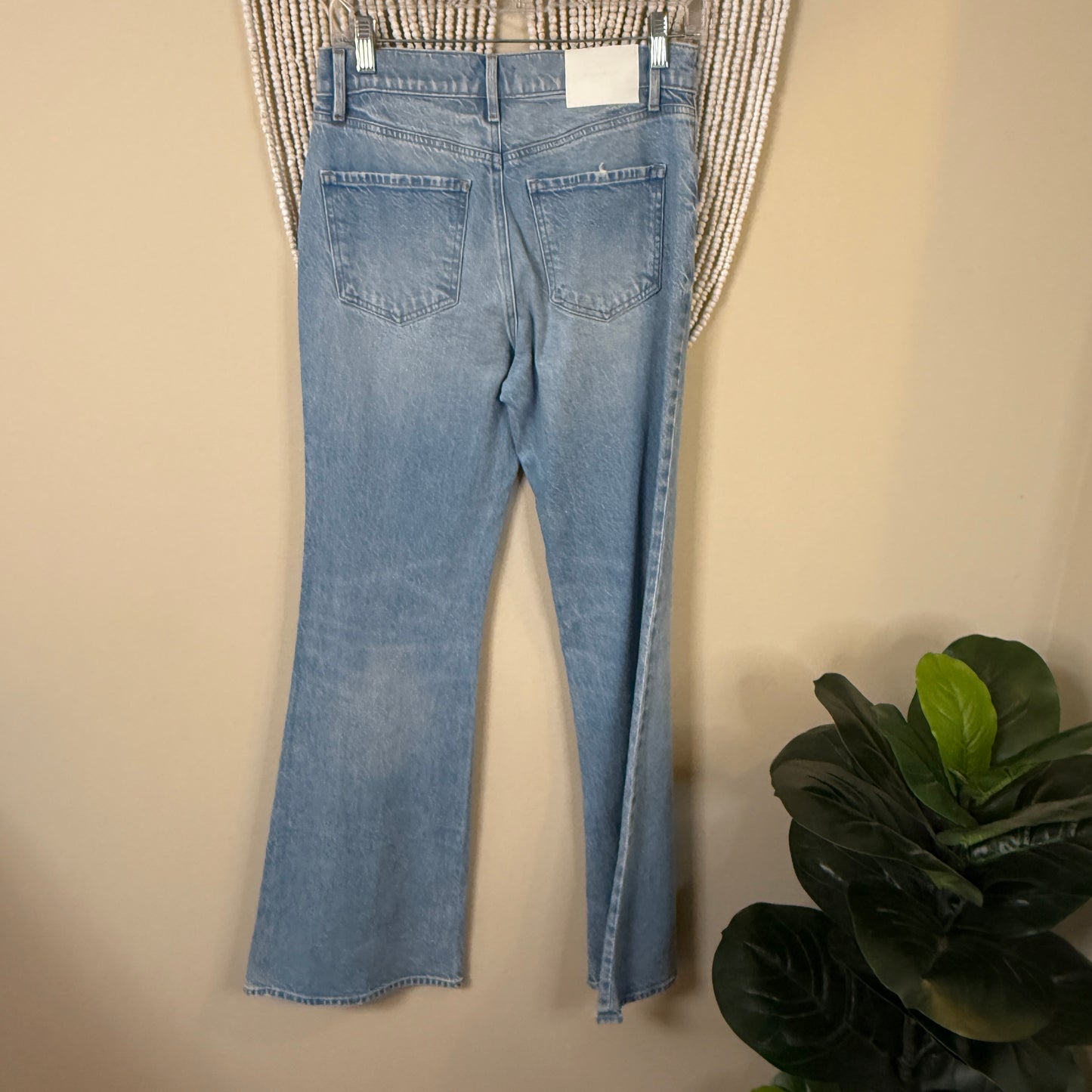 Express NWT 70s Flare Mid Rise Jeans 2 Regular $88 Retail