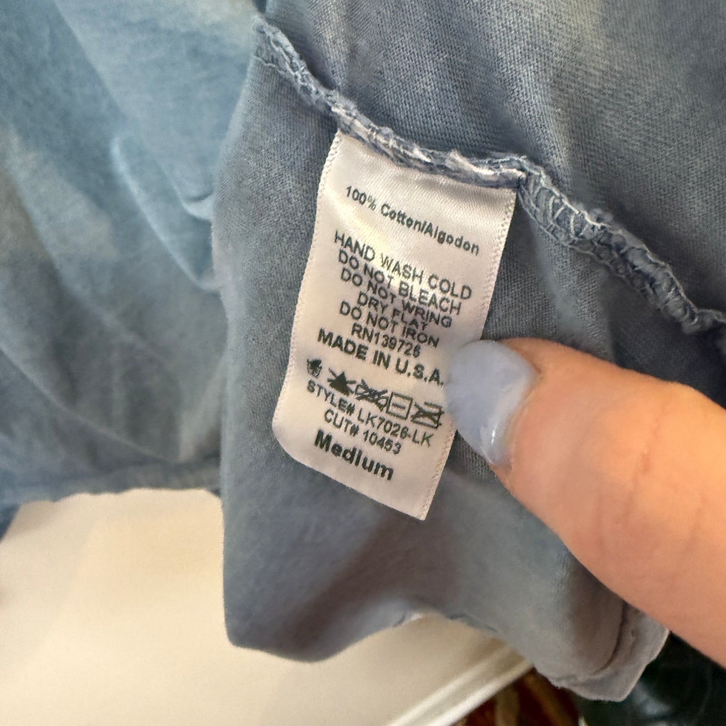 Lela Sky Blouse M (oversized)